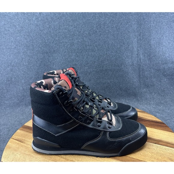 Pony X Rothco Black/Camo Trackitback Hi Boot Size 9.5 RARE SHOE